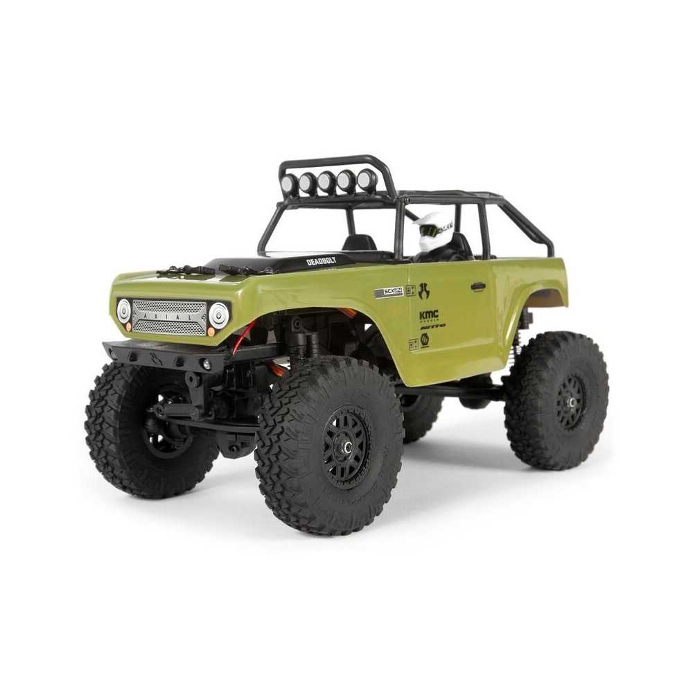 Axial Racing AXIAL SCX24 Deabolt 1-24 Scale elec 4WD RTR Verde AXI90081T2 Axial Racing AXIAL SCX24 Deabolt 1-24 Scale elec 4WD RTR Verde AXI90081T2