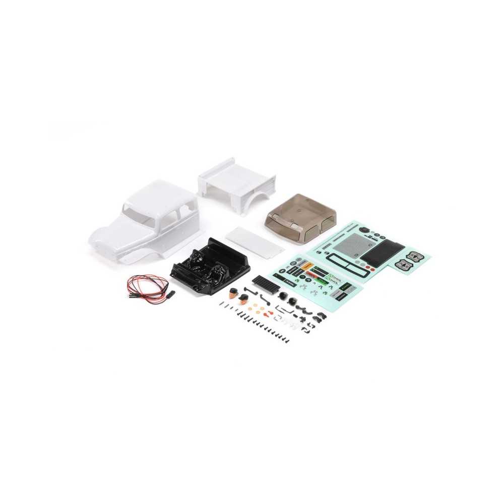 Axial Racing Body White: SCX24 Dodge Power Wagon AXI200013 Axial Racing Body White: SCX24 Dodge Power Wagon AXI200013