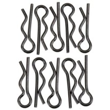 Axial Racing Body Clip 6mm Black 10 AXIC1059