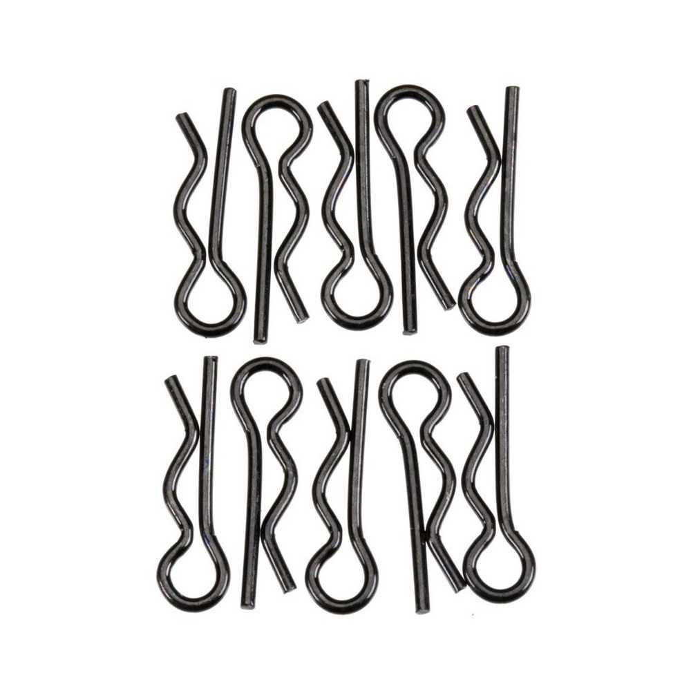 Axial Racing Body Clip 6mm Black 10 AXIC1059