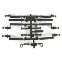 Axial Racing Body Mount Set: SCX10 II Trail Honcho AXIC1588