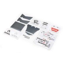 Juego de paneles de carrocería de aluminio para Gilamon AXP8 Axial AXI-2194