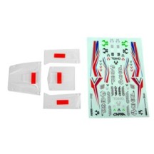 Axial Racing Body Panel Set Clear: Capra 1.9 UTB AXI230012