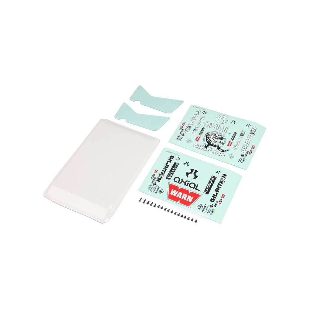 Axial Racing Body Panel Set Clear: Gilamon AXP8 AXI-2187 Axial Racing Body Panel Set Clear: Gilamon AXP8 AXI-2187