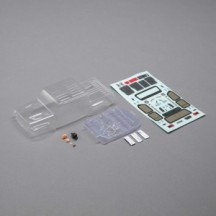 Axial Racing Body Set Clear: SCX24 Jeep JT Gladiator AXI200005