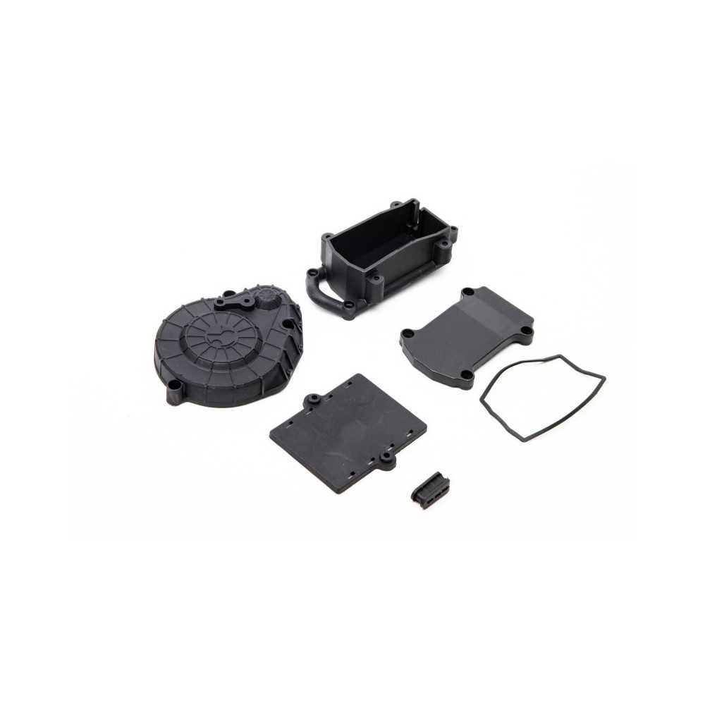 Axial Racing Cage Radio Box Spur Cover Black RBX10 AXI231036
