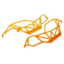 Laterales de jaula izquierdo y derecho naranjas RBX10 Axial AXI231027