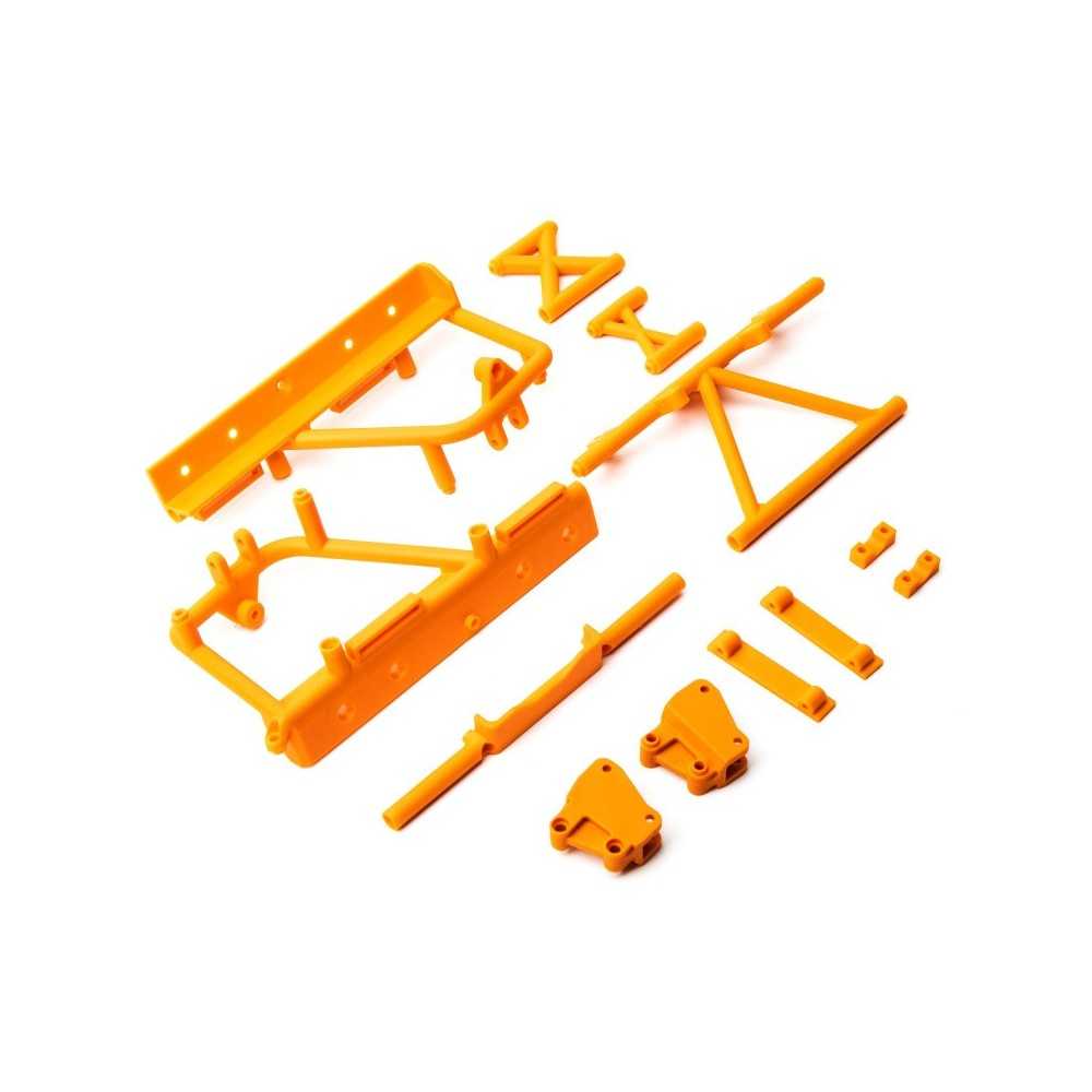 Axial Racing Cage Supports Battery Tray Orange RBX10 AXI231029 Axial Racing Cage Supports Battery Tray Orange RBX10 AXI231029