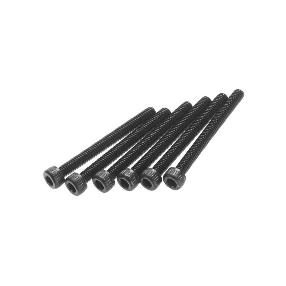 Axial Racing Cap Head M2.6x25mm Black 6 AXIC1493