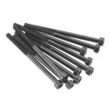 Tornillos de cabeza cilíndrica M3x45mm negros Axial AXIC0094