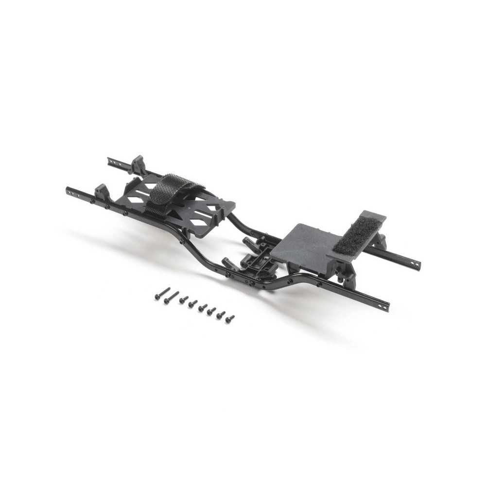 Chasis de distancia entre ejes extralarga SCX24 Axial AXI201003