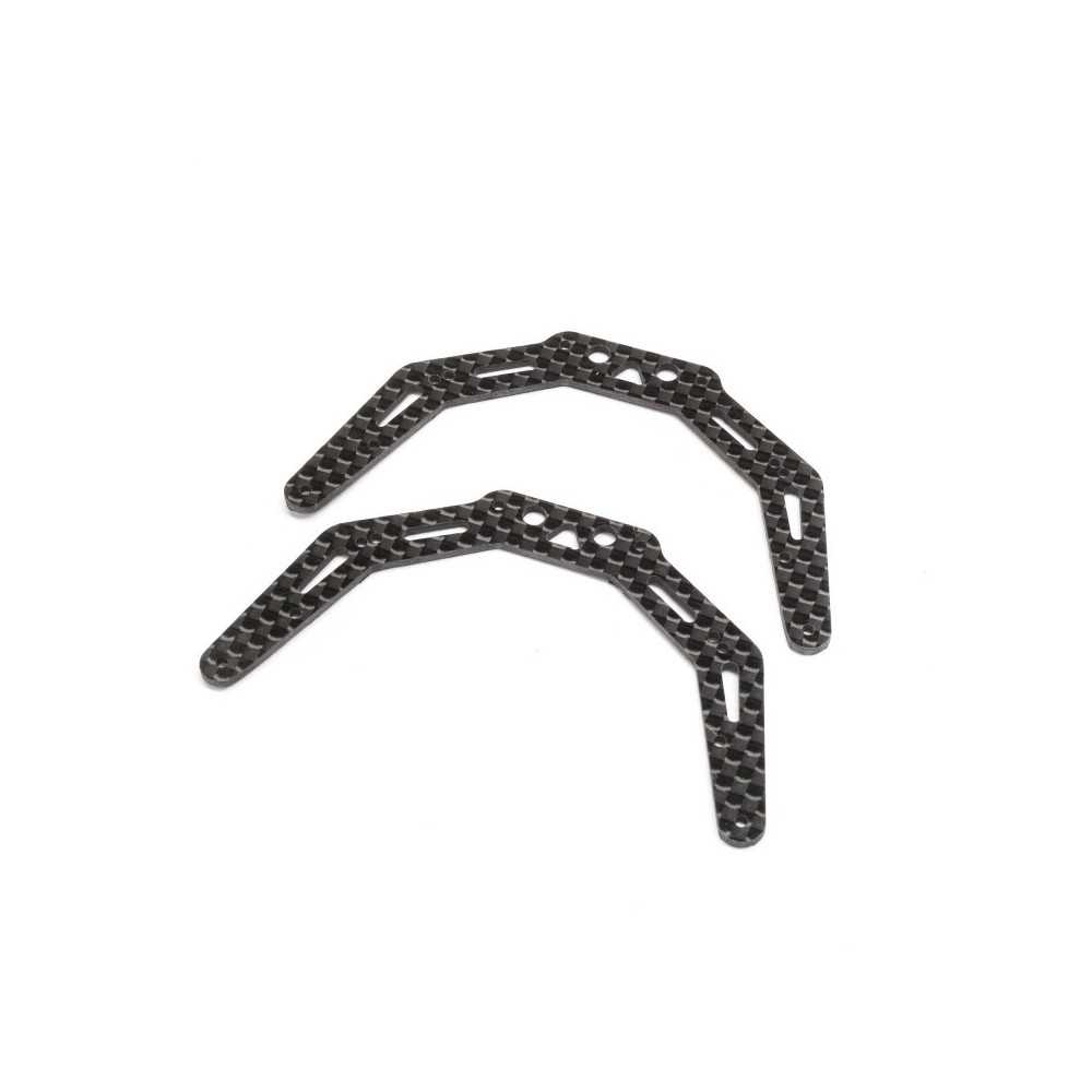 Placas laterales de chasis de fibra de carbono 2 AX24 Axial AXI301001 Placas laterales de chasis de fibra de carbono 2 AX24 Axial AXI301001