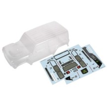 Axial Racing Clear Body Precut: SCX24 Jeep Wrangler JLU AXI200000