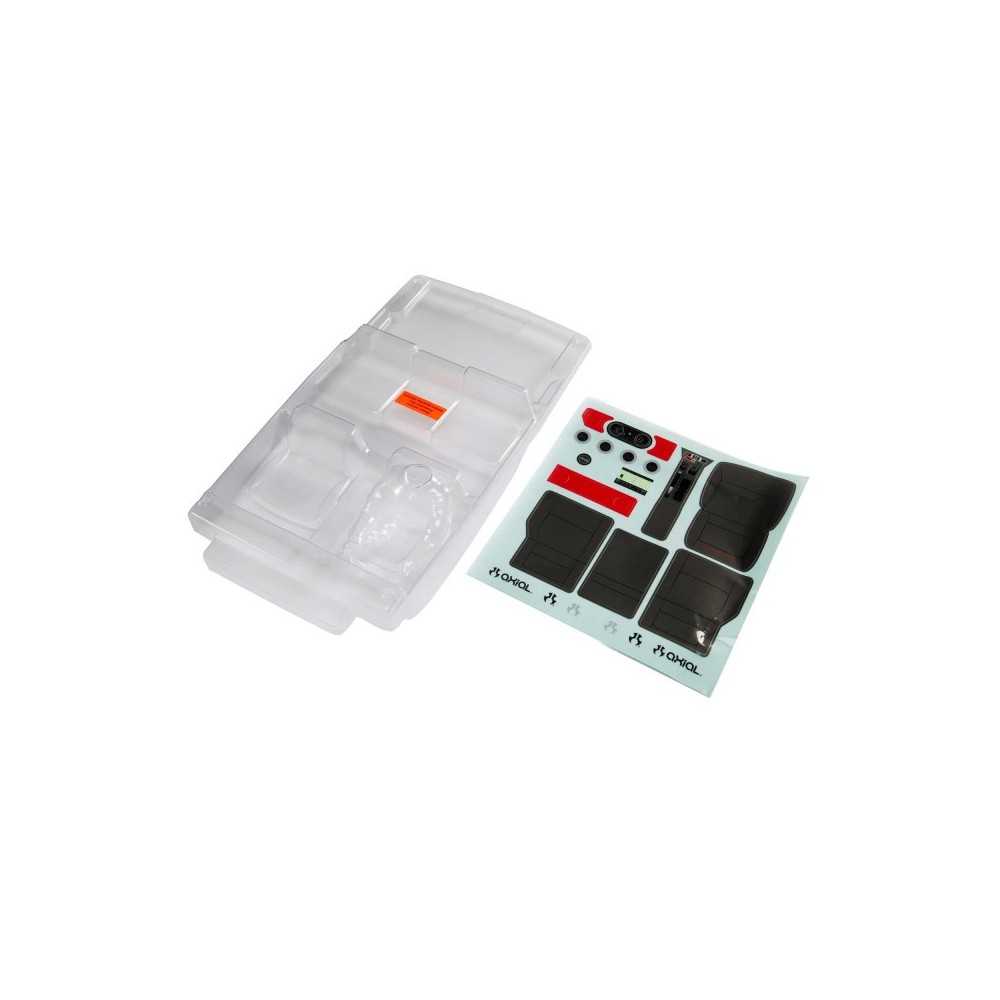 Axial Racing Clear Interior Jeep JLU: SCX10 III AXI230016