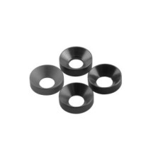 Axial Racing Cone Washer 3x6.9x2mm - Grey 6pcs AXA1105