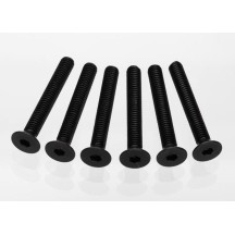 Tornillos 4x30mm cabeza avellanada acero Traxxas TRX2533