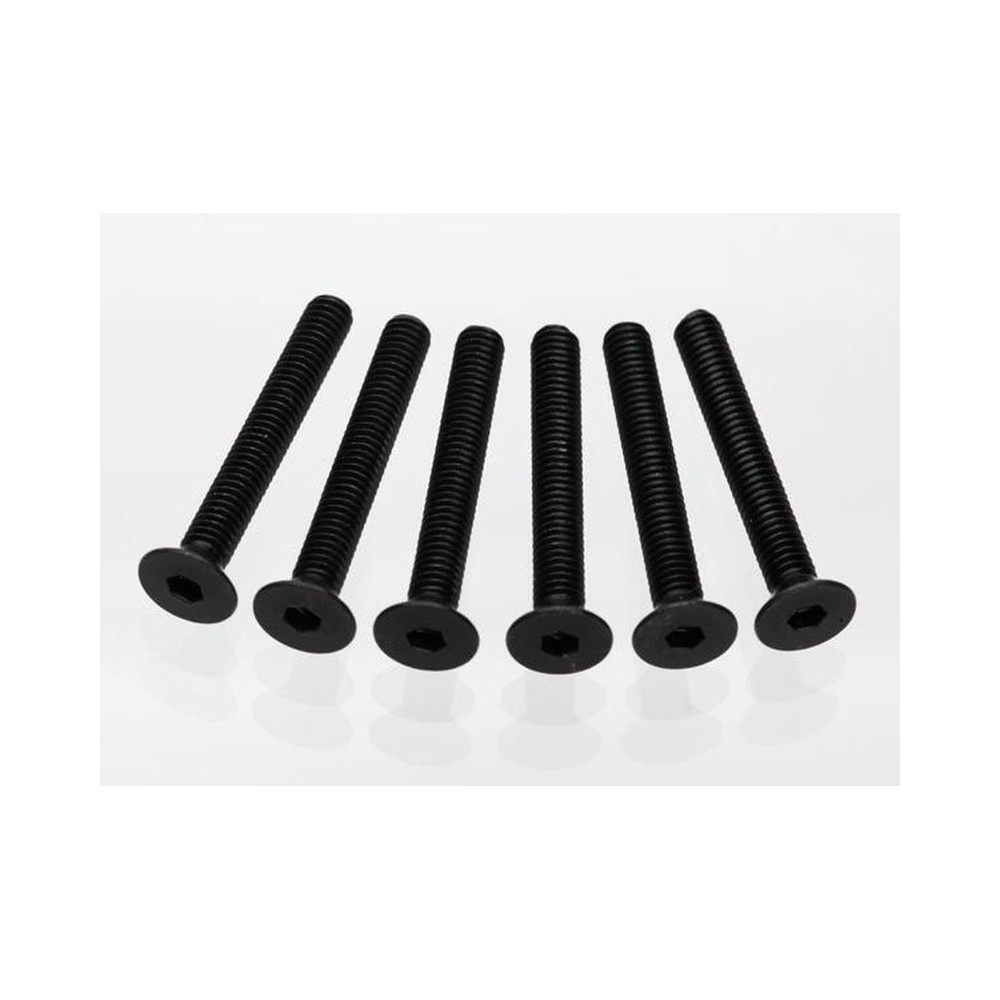 Tornillos 4x30mm cabeza avellanada acero Traxxas TRX2533