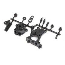 Carcasa Dig y adaptadores de servo LCXU Axial AXI232085