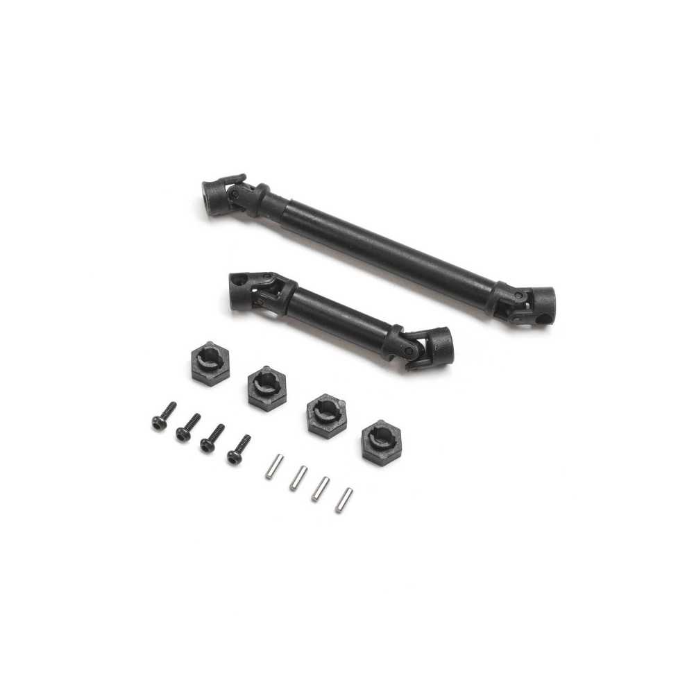 Axial Racing Driveshaft Set Short & X-Long: SCX24 AXI202000 Axial Racing Driveshaft Set Short & X-Long: SCX24 AXI202000