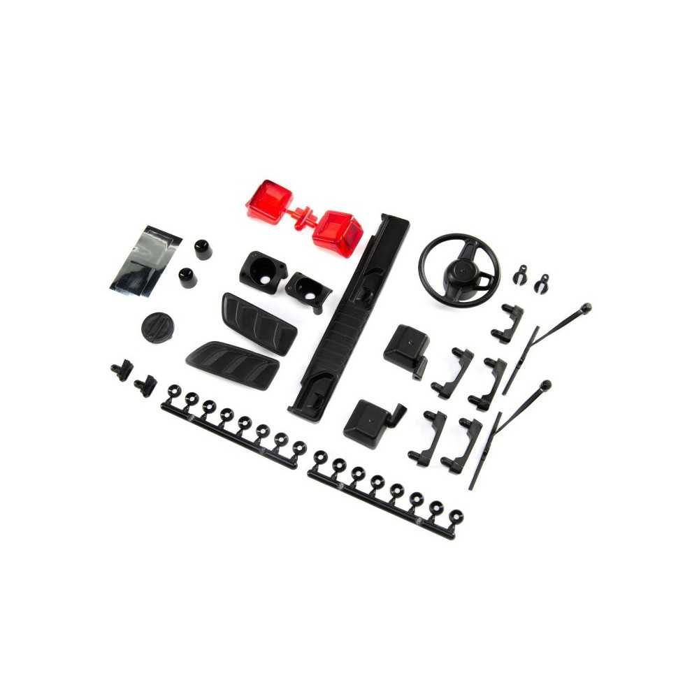 Detalles exteriores Jeep JLU SCX10 III AXI230022 Detalles exteriores Jeep JLU SCX10 III AXI230022