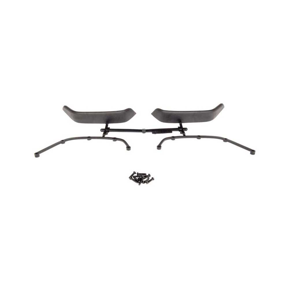 Aletas guardabarros traseras para SCX10 Poison Spyder JK Crusher Racing Axial AXIC4225