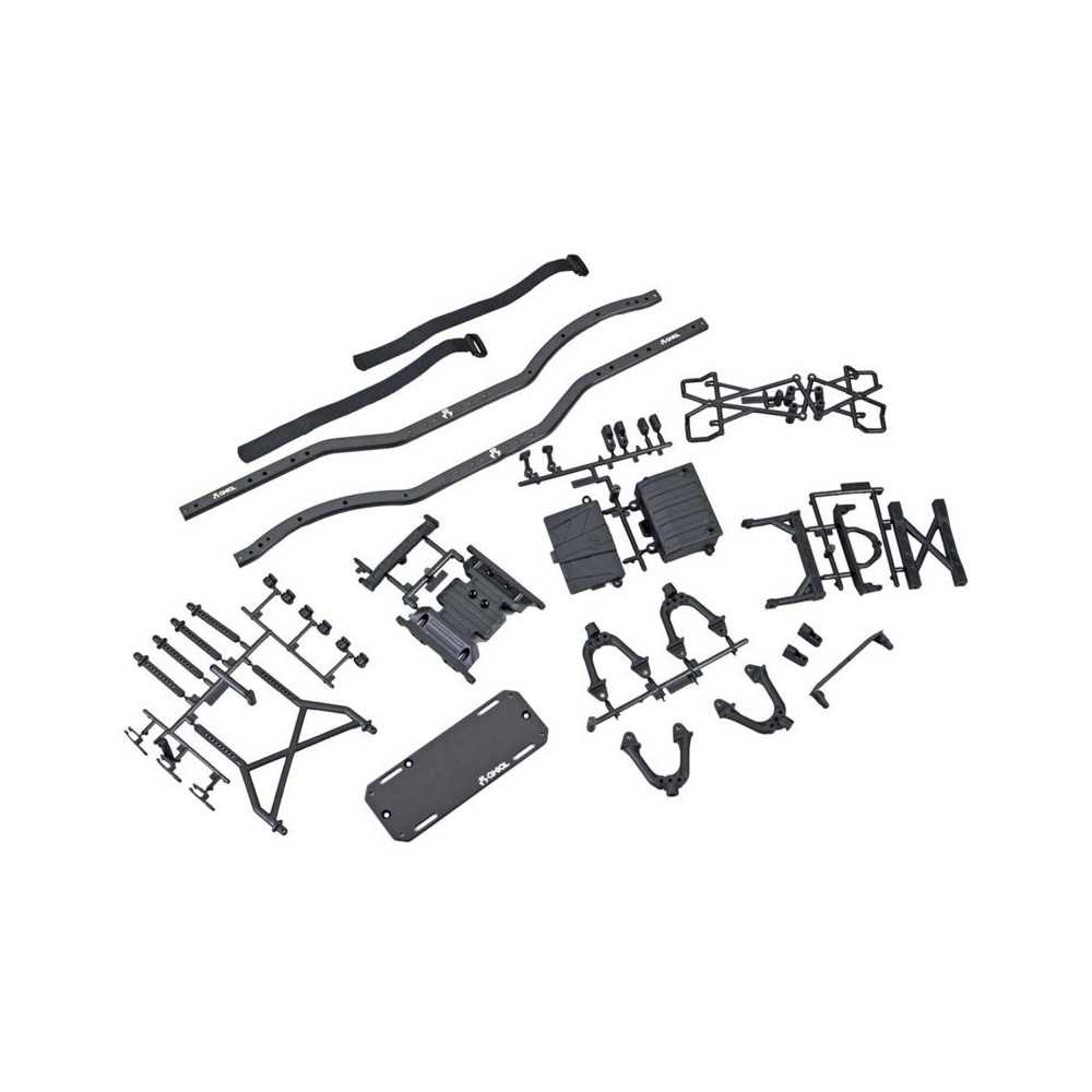 Juego de chasis para SCX10 Racing Axial AXIC3025 Juego de chasis para SCX10 Racing Axial AXIC3025