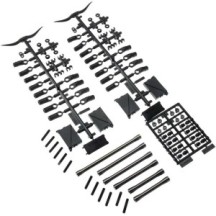Juego de varillas delanteras de aluminio Racing SCX10 II Axial AXIC1465