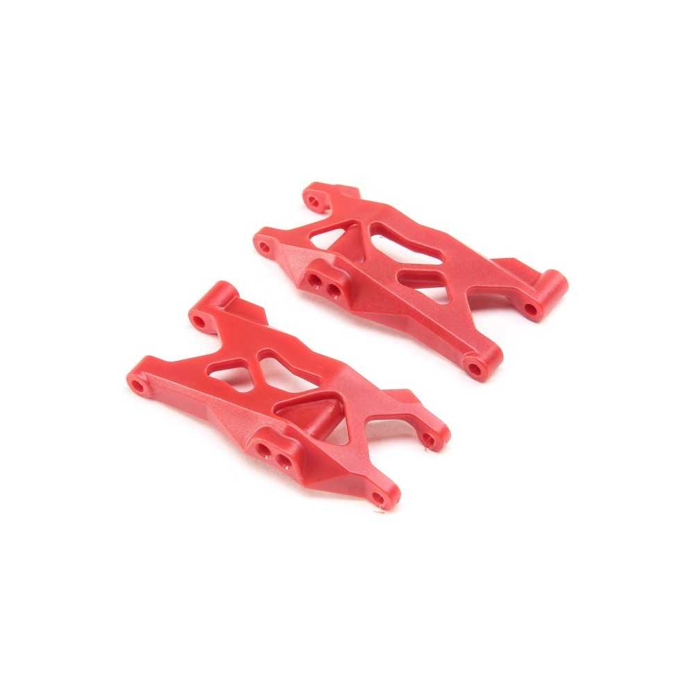 Axial Racing Front Lower Control Arm Set Red: Yeti Jr AXI31605