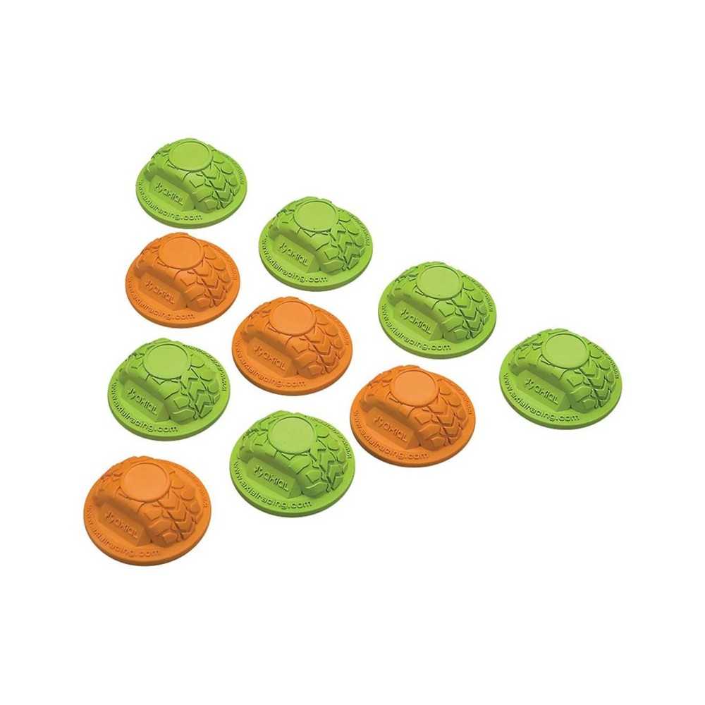 Axial Racing Gate Marker Set Green Orange 10 AXIC2014