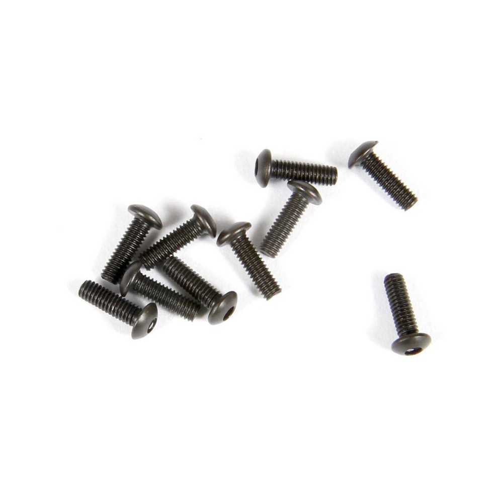 Axial Racing Hex Socket Button Head M2.6x8mm Black 10 AXIC3373 Axial Racing Hex Socket Button Head M2.6x8mm Black 10 AXIC3373