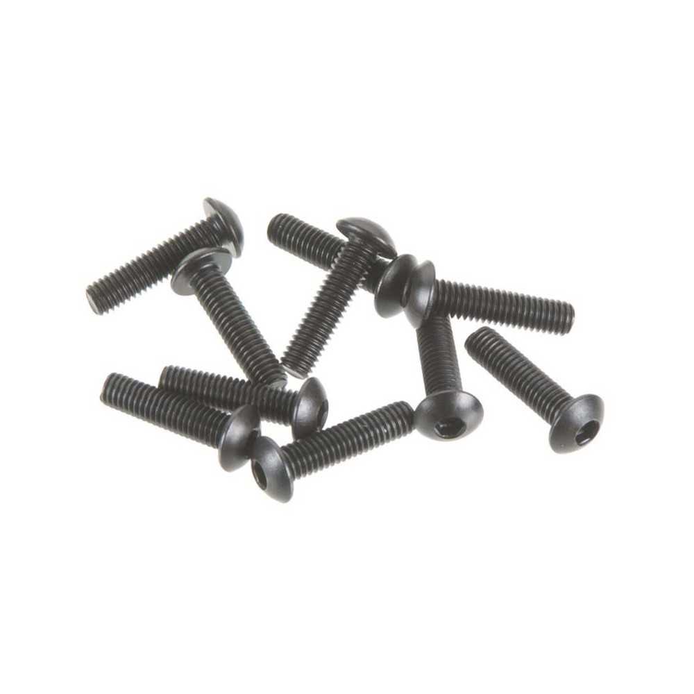 Axial Racing Hex Socket Button Head M3x12mm Black 10 AXIC0116 Axial Racing Hex Socket Button Head M3x12mm Black 10 AXIC0116