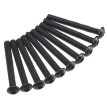 Axial Racing Hex Socket Button Head M3x25mm Black 10 AXIC0012