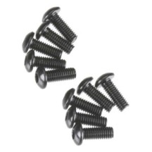 Axial Racing Hex Socket Button Head M3x8mm Black Oxide 10 AXIC0114