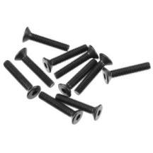 Axial Racing Hex Socket Flat Head M3x16mm Black 10 AXIC0147