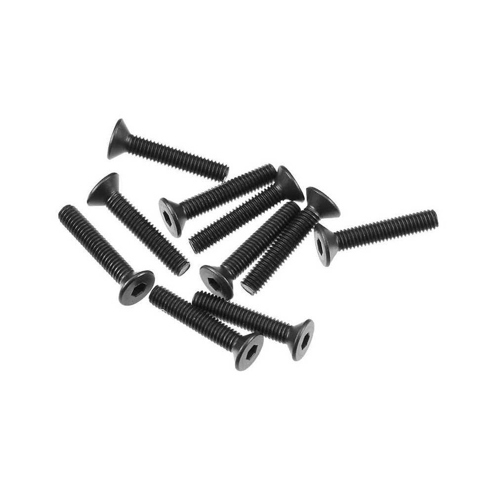 Axial Racing Hex Socket Flat Head M3x16mm Black 10 AXIC0147 Axial Racing Hex Socket Flat Head M3x16mm Black 10 AXIC0147