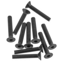 Axial Racing Hex Socket Flat Head M3x18mm Black 10 AXIC0148