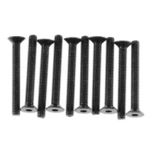 Axial Racing Hex Socket Flat Head M3x25mm Black Oxide 10 AXIC1050