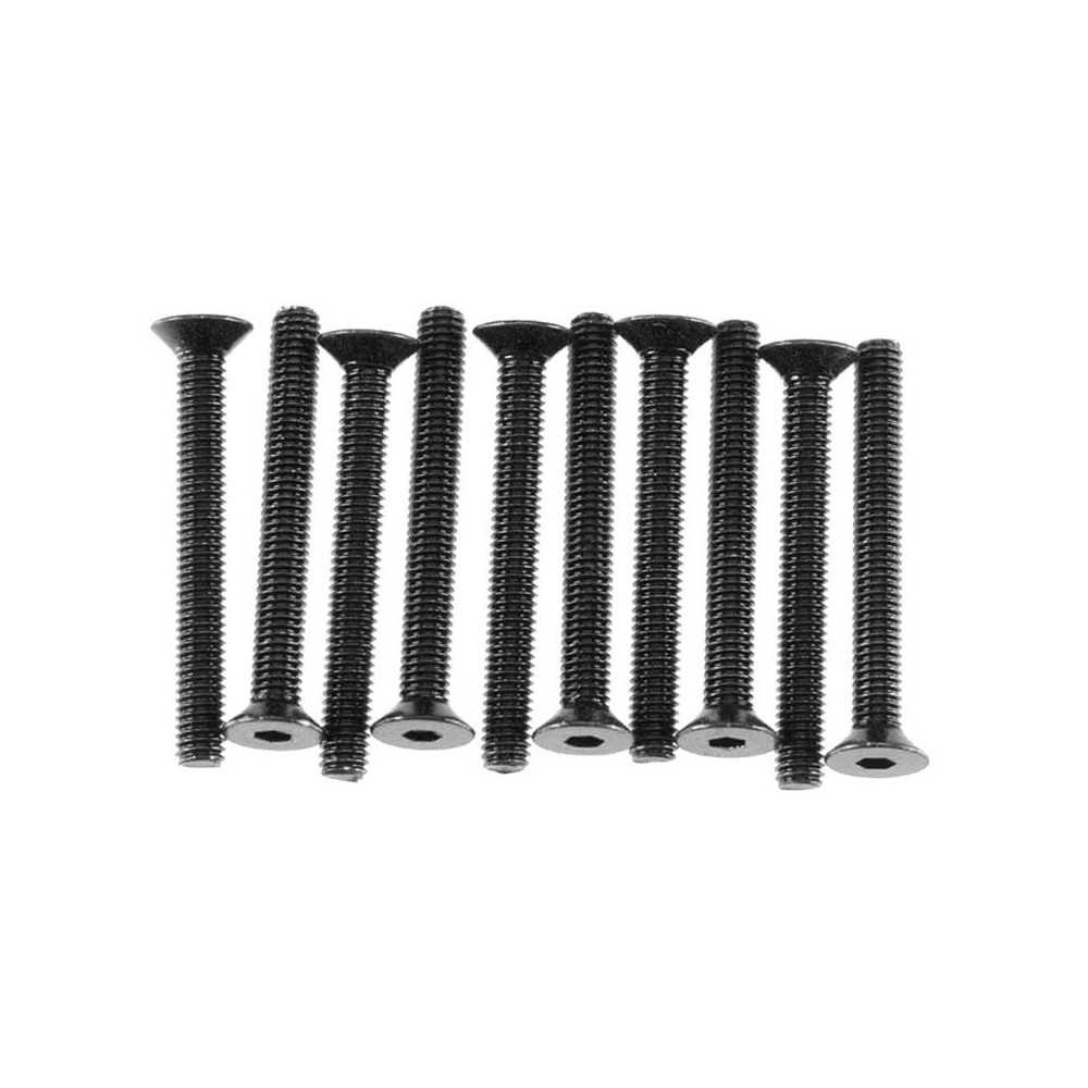 Tornillo de cabeza avellanada con hexágono M3x25mm negro oxidado Axial AXIC1050 Tornillo de cabeza avellanada con hexágono M3x25mm negro oxidado Axial AXIC1050
