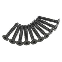 Axial Racing Hex Socket Tap Flat Head M3x18mm Black 10 AXIC0130