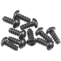 Tornillo para roscar de cabeza redonda con hexágono negro M2.6x6mm Axial AXIC0422