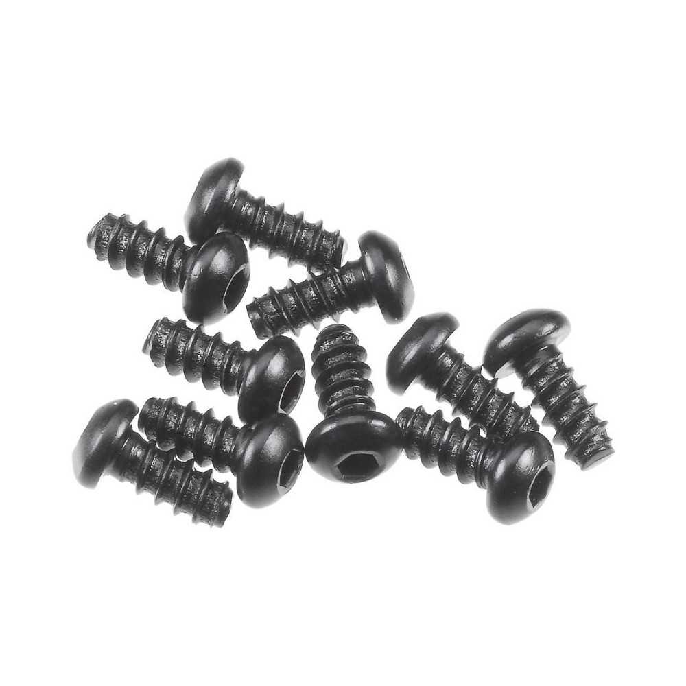 Axial Racing Hex Socket Tapping Button Hd M2.6x6mm Blk 10 AXIC0422 Axial Racing Hex Socket Tapping Button Hd M2.6x6mm Blk 10 AXIC0422