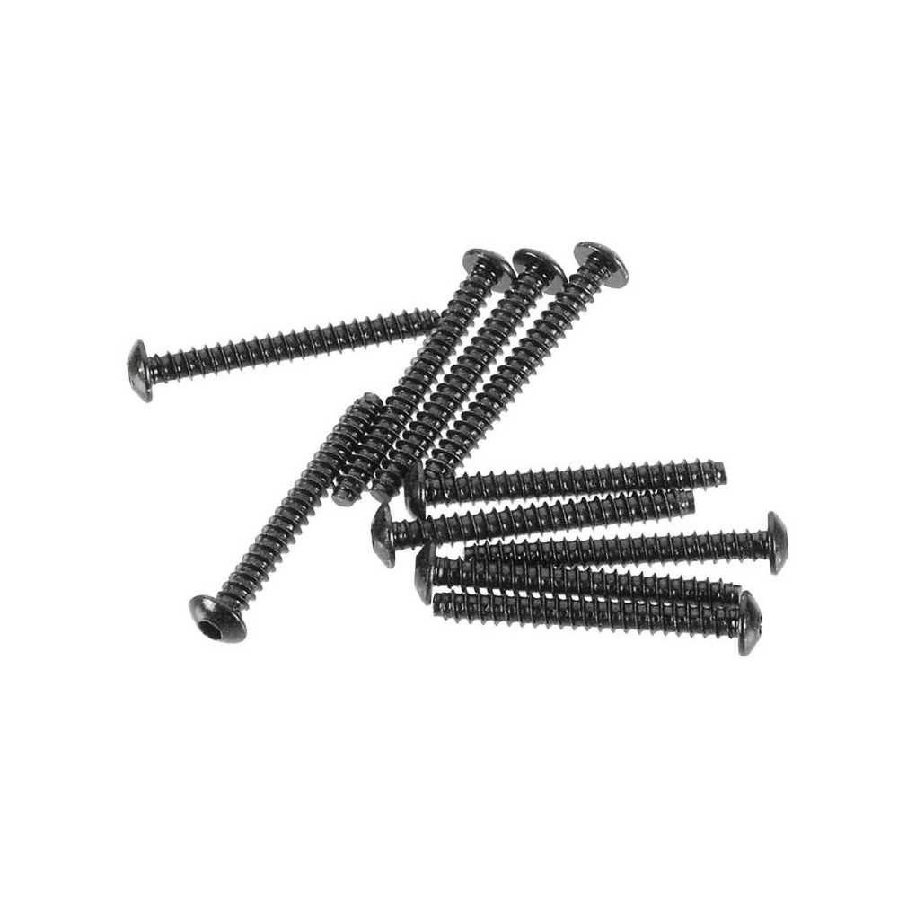Axial Racing Hex Socket Tapping Button Head Black M3x25mm10 AXIC1440 Axial Racing Hex Socket Tapping Button Head Black M3x25mm10 AXIC1440