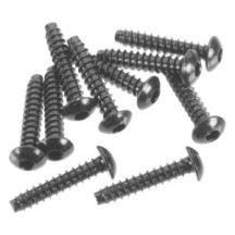 Axial Racing Hex Socket Tapping Button Head M3x15mm Blk10 AXIC0437