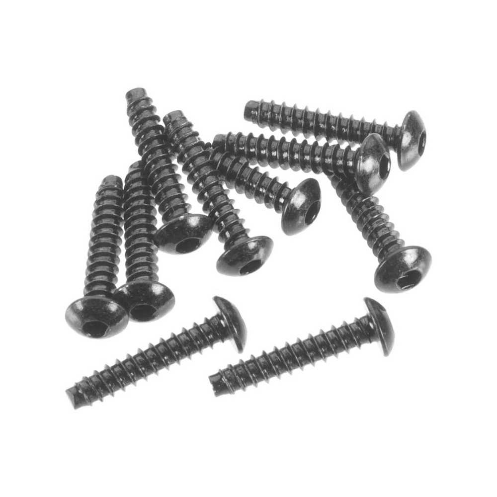 Axial Racing Hex Socket Tapping Button Head M3x15mm Blk10 AXIC0437 Axial Racing Hex Socket Tapping Button Head M3x15mm Blk10 AXIC0437