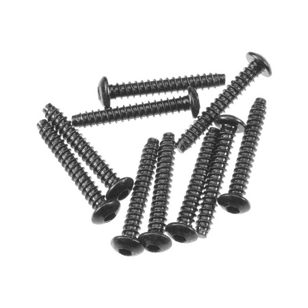 Axial Racing Hex Socket Tapping Button Head M3x20mm Black 10 AXIC0439 Axial Racing Hex Socket Tapping Button Head M3x20mm Black 10 AXIC0439
