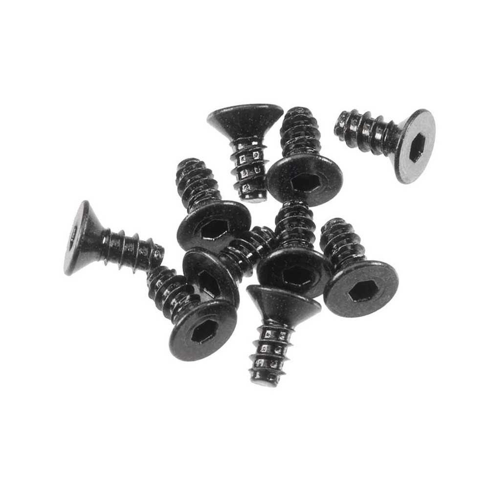 Axial Racing Hex Socket Tapping Flat Head M2.6x6mm Black 10 AXIC0002 Axial Racing Hex Socket Tapping Flat Head M2.6x6mm Black 10 AXIC0002