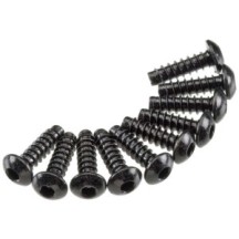 Tornillo autorroscante de cabeza redonda hexagonal M3x10mm negro Axial AXIC0121