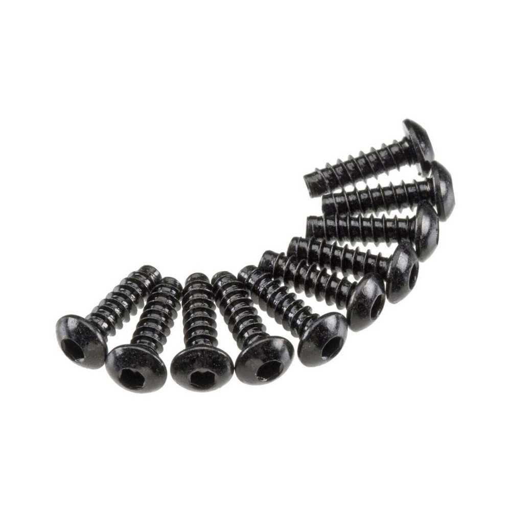 Axial Racing Hex Tap Button Head M3x10mm Black 10 AXIC0121