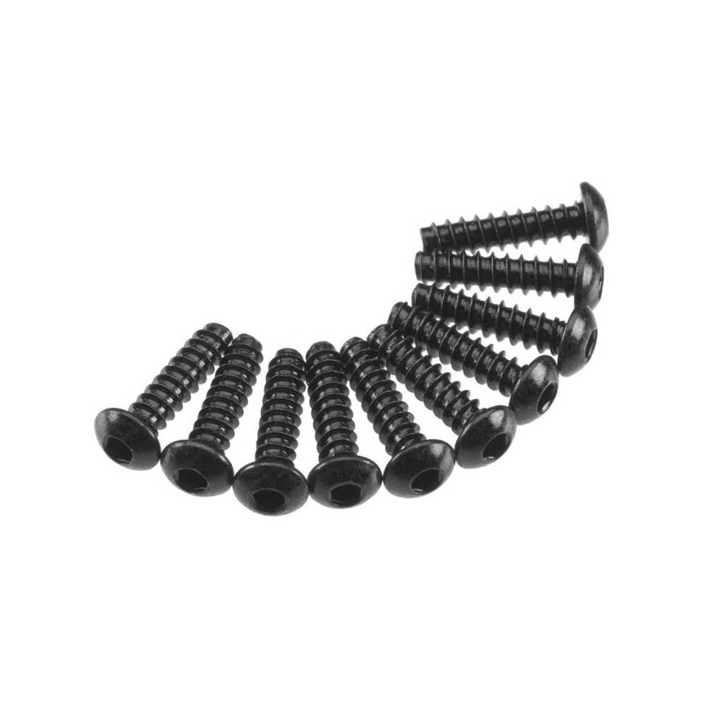 Axial Racing Hex Tap Button Head M3x12mm Black 10 AXIC0123 Axial Racing Hex Tap Button Head M3x12mm Black 10 AXIC0123