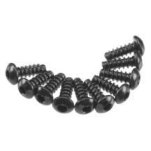 Axial Racing Hex Tap Button Head M3x8mm Black 10 AXIC0120